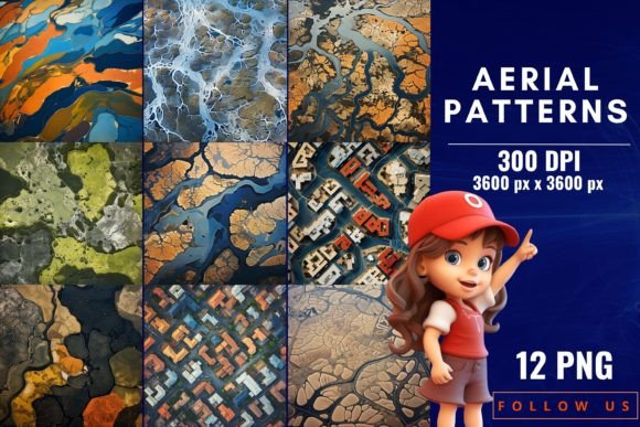 Aerial Patterns for Digital Design