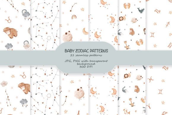 Baby Zodiac Patterns: A Magical Blend of Astrology and Design for Kids