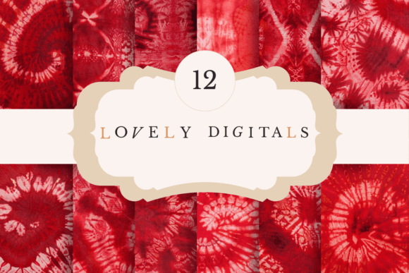 Batik Digital Paper Patterns